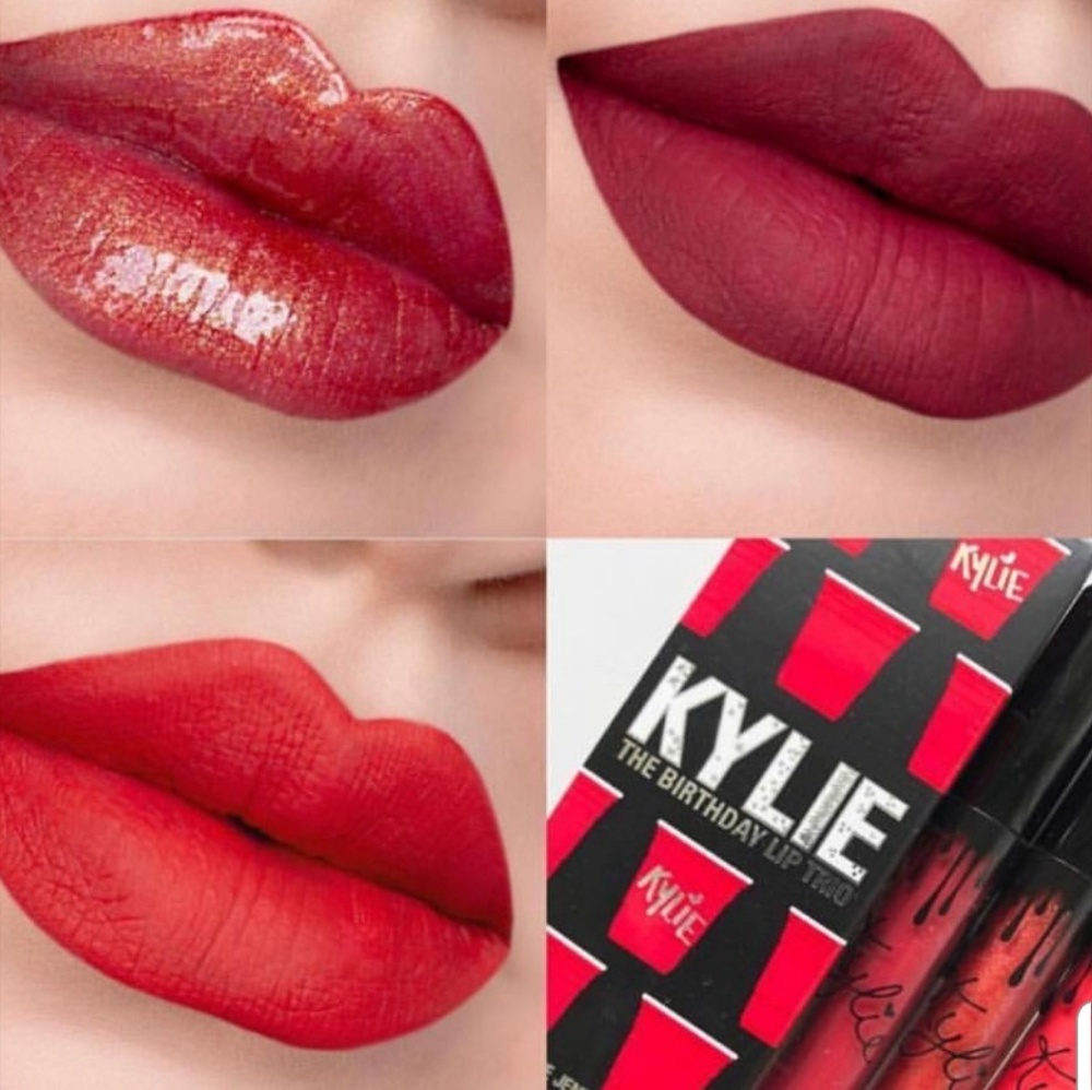 Kylie Birthday Lip Trio Limited Edition